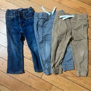 Three pairs 2T bottoms